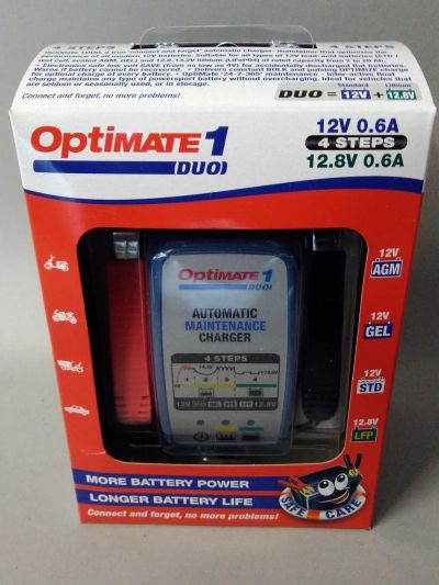 Caricabatterie / Mantenitore Optimate 1 Duo , 12 Volt - 0.6 ah Optimate