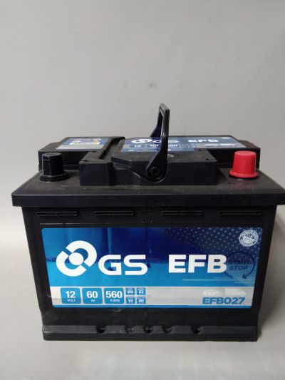 Batteria auto EFB 60ah - 560en Start&Stop GS Yuasa