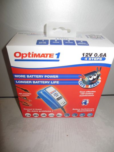 Caricabatterie / Mantenitore Optimate 1, 12 Volt - 0.6 ah Optimate
