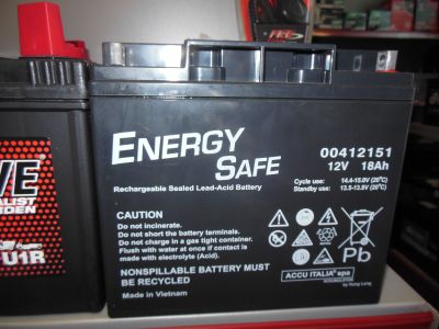 Energy Safe 12V - 18ah Energy Safe